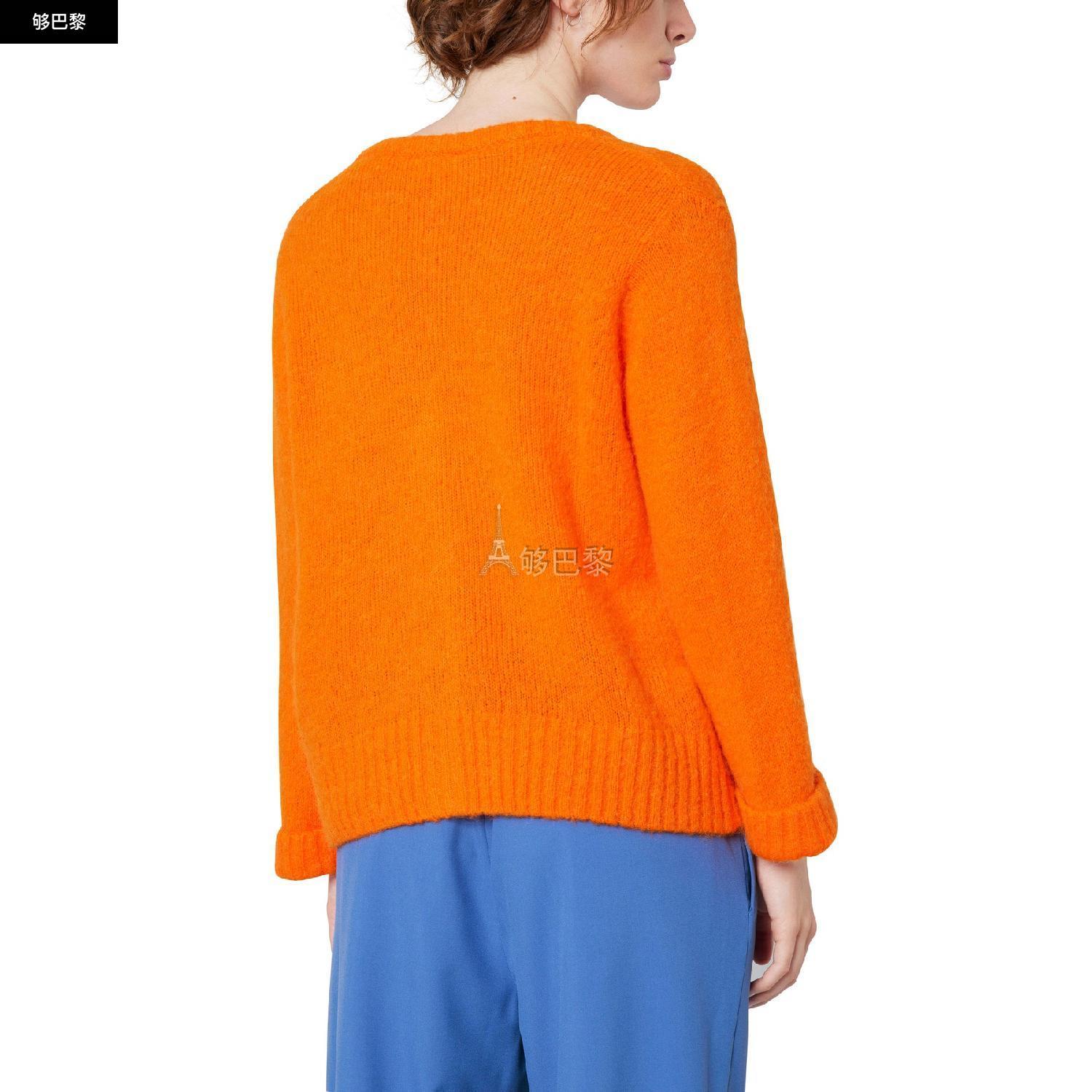 商品American Vintage|【特惠9.0折】包邮包税【预售7天发货】 AMERICAN VINTAGE 23秋冬 女士 针织衫 East 背心 AMV4G69POR1,价格¥1800,第7张图片详细描述