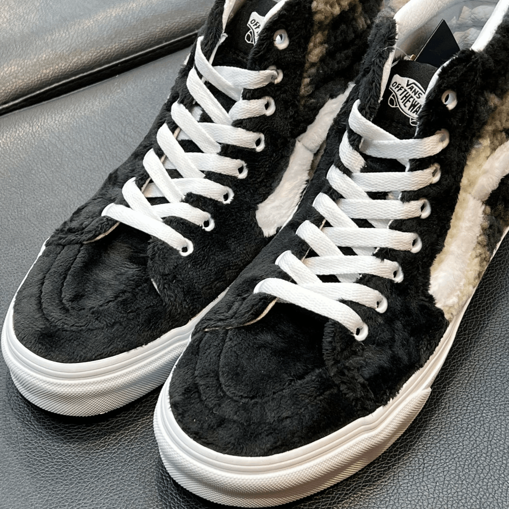 商品Vans|【韩国直邮|包邮包税】万斯 Sk8-Hi #Sherpa #男女通用鞋 # camo/black (VN0A5JMJA58),价格¥436,第3张图片详细描述