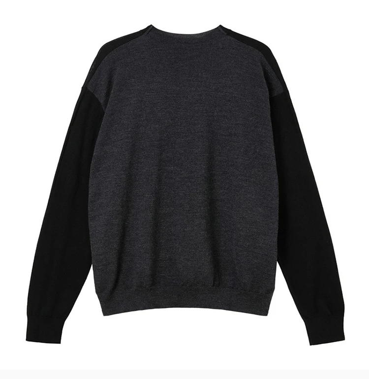 商品Loewe|LOEWE 黑色男士针织衫/毛衣 H526333XA1-1114,价格¥3867,第5张图片详细描述