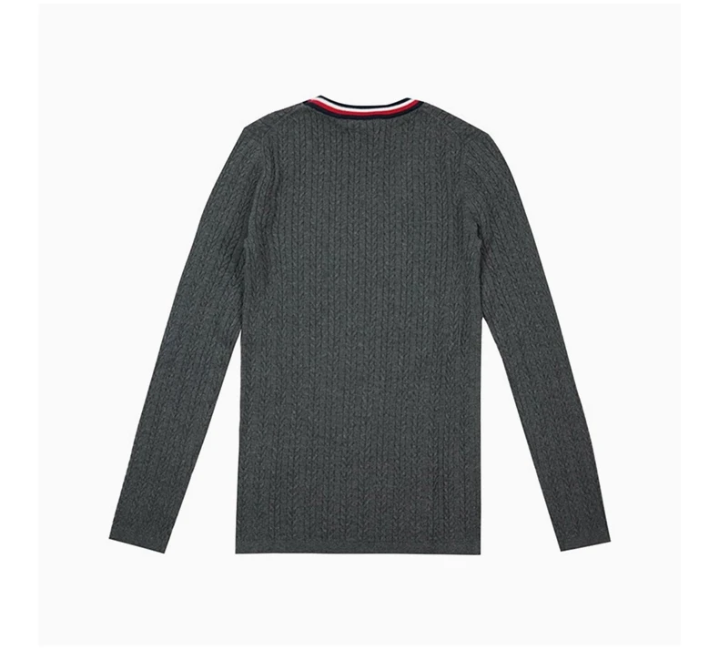 商品[国内直发] Tommy Hilfiger|TOMMY HILFIGER 深灰色女士针织衫/毛衣 76A0473-034,价格¥139,第5张图片详细描述