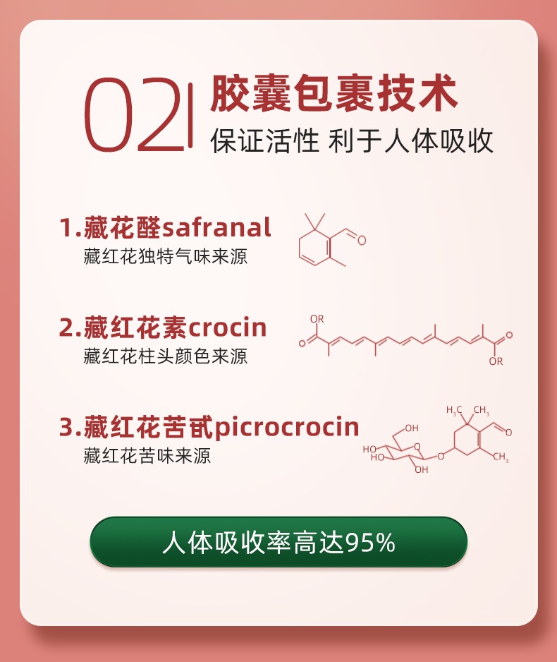 商品[国内直发] Biowell|【3瓶装】伊朗进口藏红花精华胶囊女性滋养精华素颜丸调睡眠口服补气营养生保健30粒/瓶,价格¥409,第7张图片详细描述