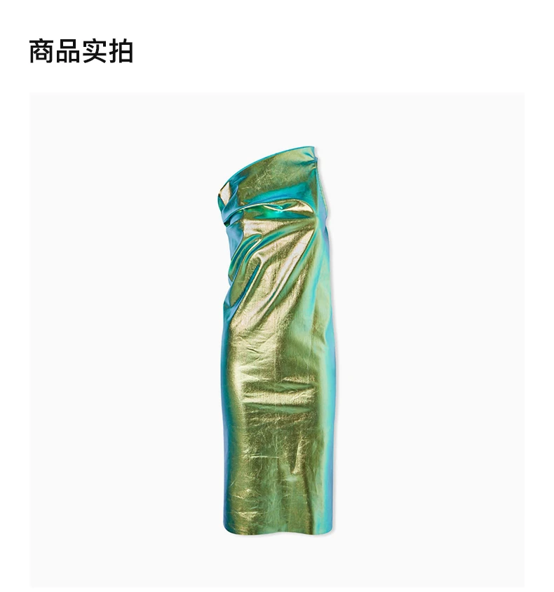 商品[国内直发] Rick Owens|RICK OWENS 银色女士连衣裙 RP01C5515-SLQI-35I,价格¥3226,第4张图片详细描述