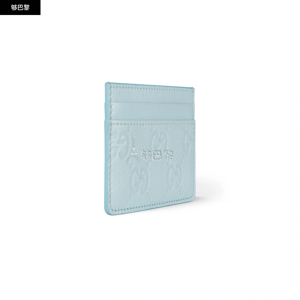 商品Gucci|【预售】 古驰 24秋冬 女士 卡包 GG EMBLEM系列卡片夹 815883 AAEEM 4950,价格¥3373,第6张图片详细描述