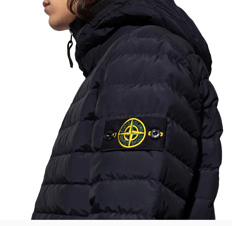 商品Stone Island|STONE ISLAND 黑色男士羽绒服 MO751542725-V0020,价格¥3713,第9张图片详细描述
