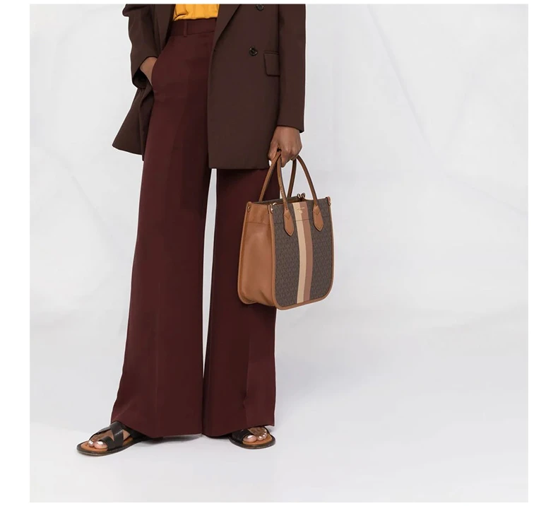 商品Michael Kors|MICHAEL KORS 棕色女士单肩包 30S2GH6T6U-BRNLUGGAGE,价格¥1220,第8张图片详细描述