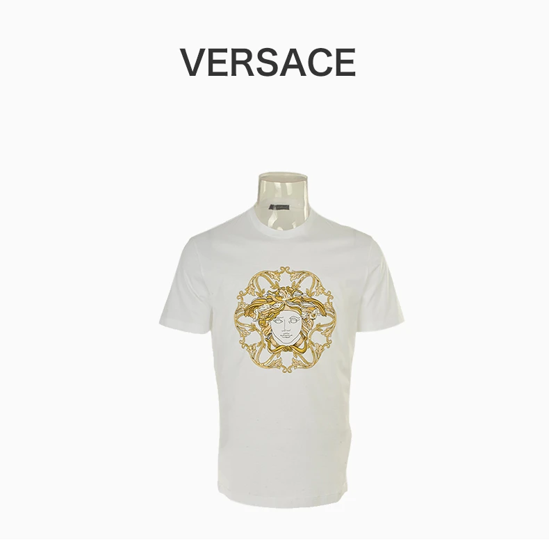 商品Versace|VERSACE JEANS 范思哲牛仔 男士圆领T恤 A732921952A93A,价格¥2274,第2张图片详细描述