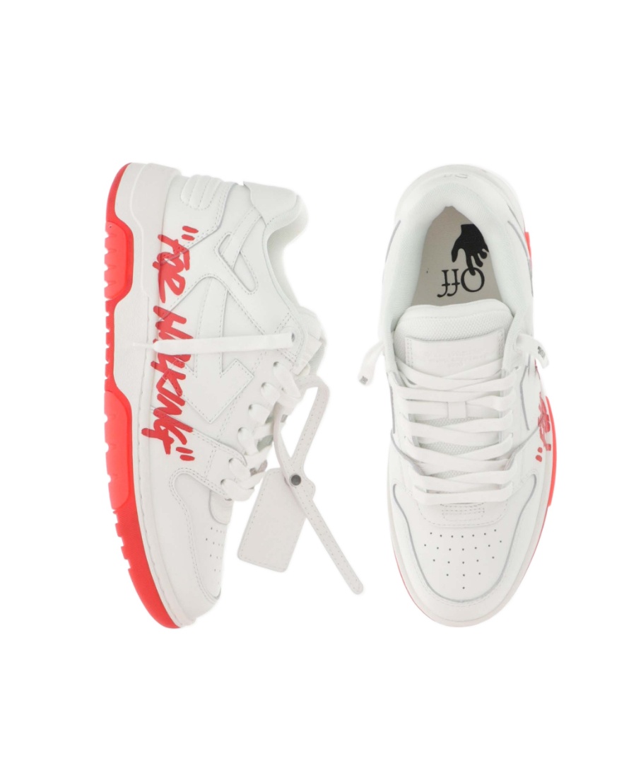 商品Off-White|白色渐变圆头系带厚底鞋两色OMIA189S22LEA003-（澳门仓发货）,价格¥3477,第4张图片详细描述