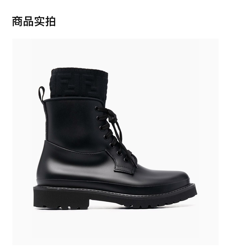 商品Fendi|FENDI 女士黑色踝靴 8T8185-AGEN-F0ABB,价格¥4507,第6张图片详细描述