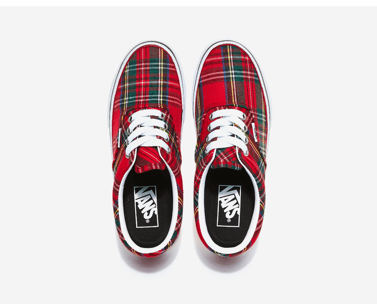 商品Vans|【韩国直邮|包邮包税】万斯 ERA  运动鞋 SNEAKERS  V95CF T.CHK RED/CHECK,价格¥207,第3张图片详细描述