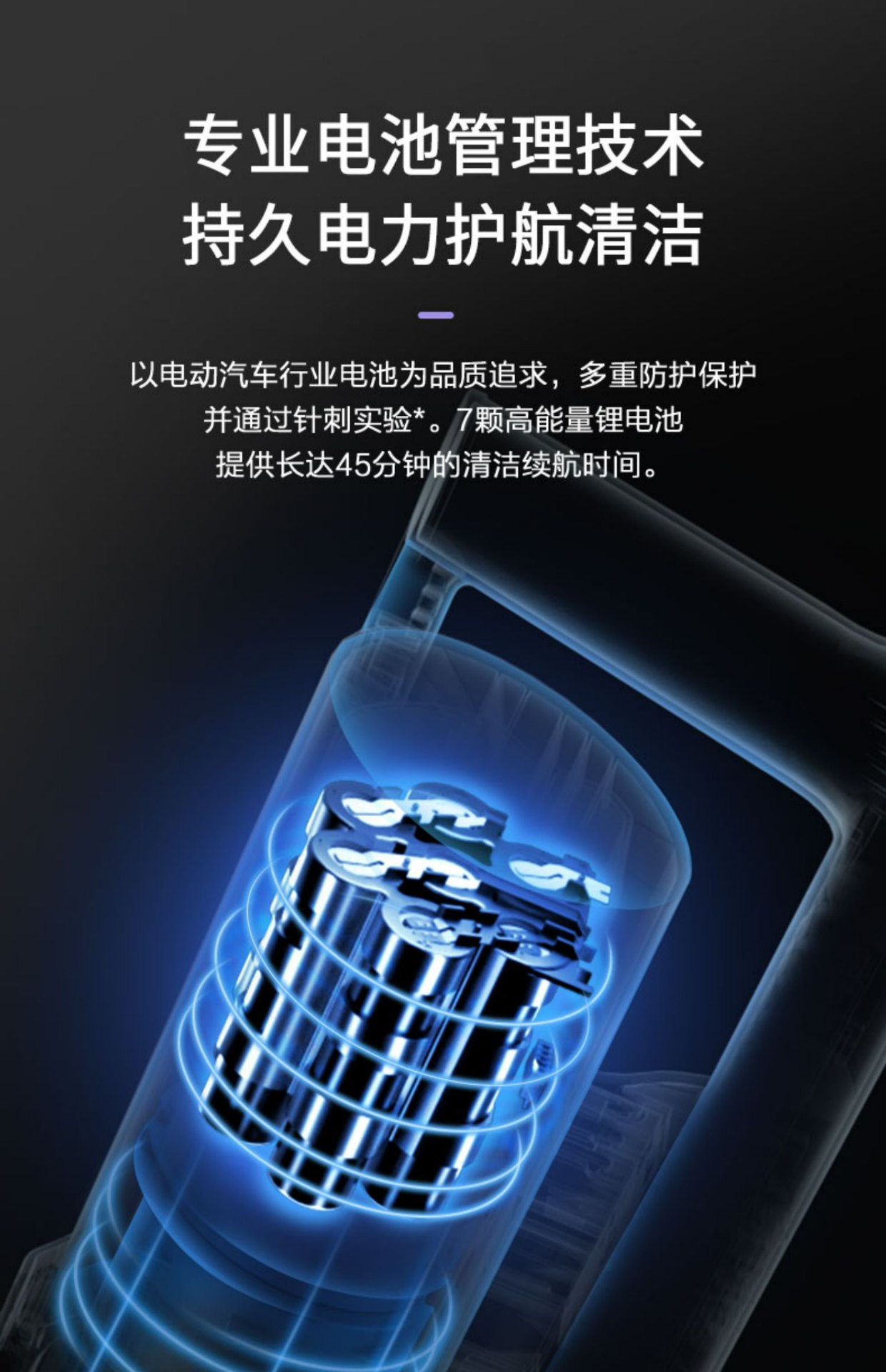 商品[国内直发] Panasonic|Panasonic/松下吸尘器家用大吸力小型无线手持式轻便除螨仪车载一体机A10V,价格¥899,第15张图片详细描述