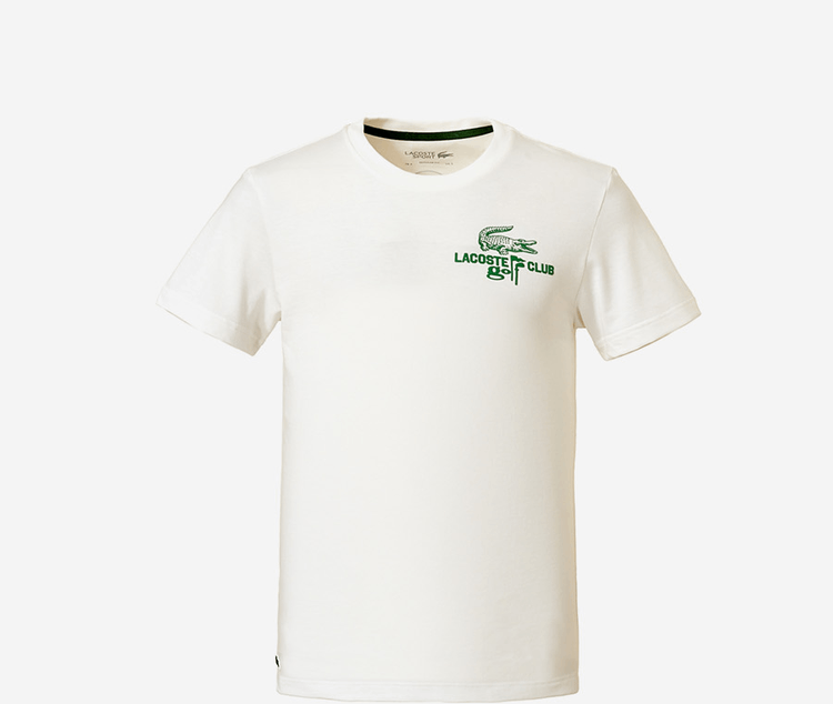商品Lacoste|【Brilliant|包邮包税】法国鳄鱼 UNI GOLF LOGO ROUND T   短袖T恤  TH5173-53G 70V,价格¥506,第2张图片详细描述