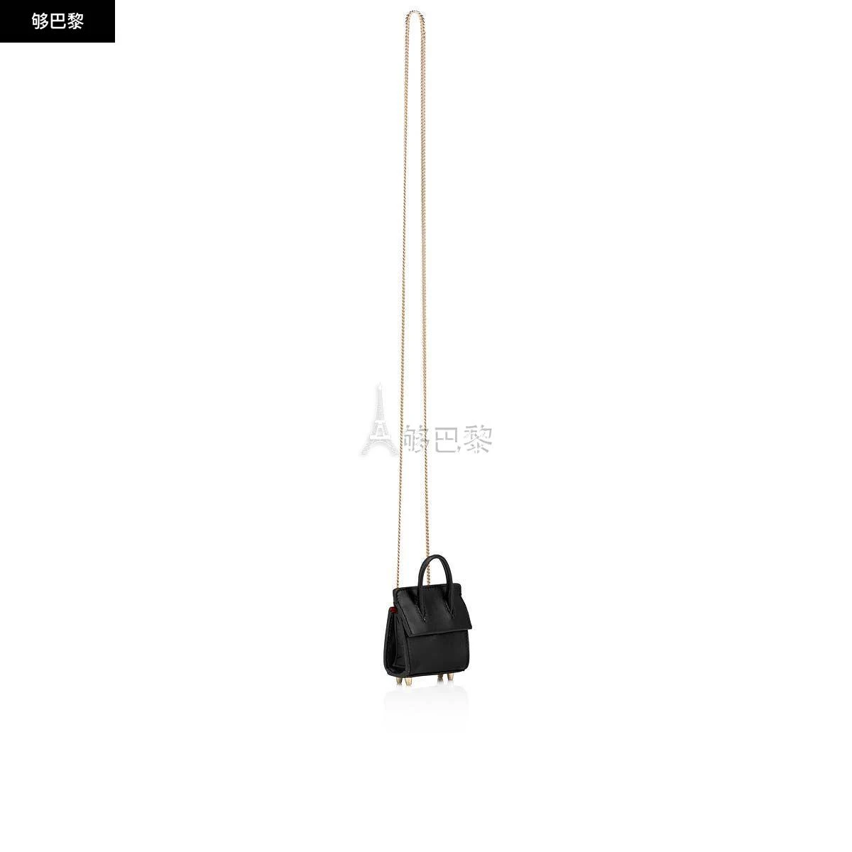 商品Christian Louboutin|包邮包税【预售7天发货】 CL红底鞋 23秋冬 女士 收纳包 Paloma Th Airpod 1225199BK01,价格¥6892,第5张图片详细描述