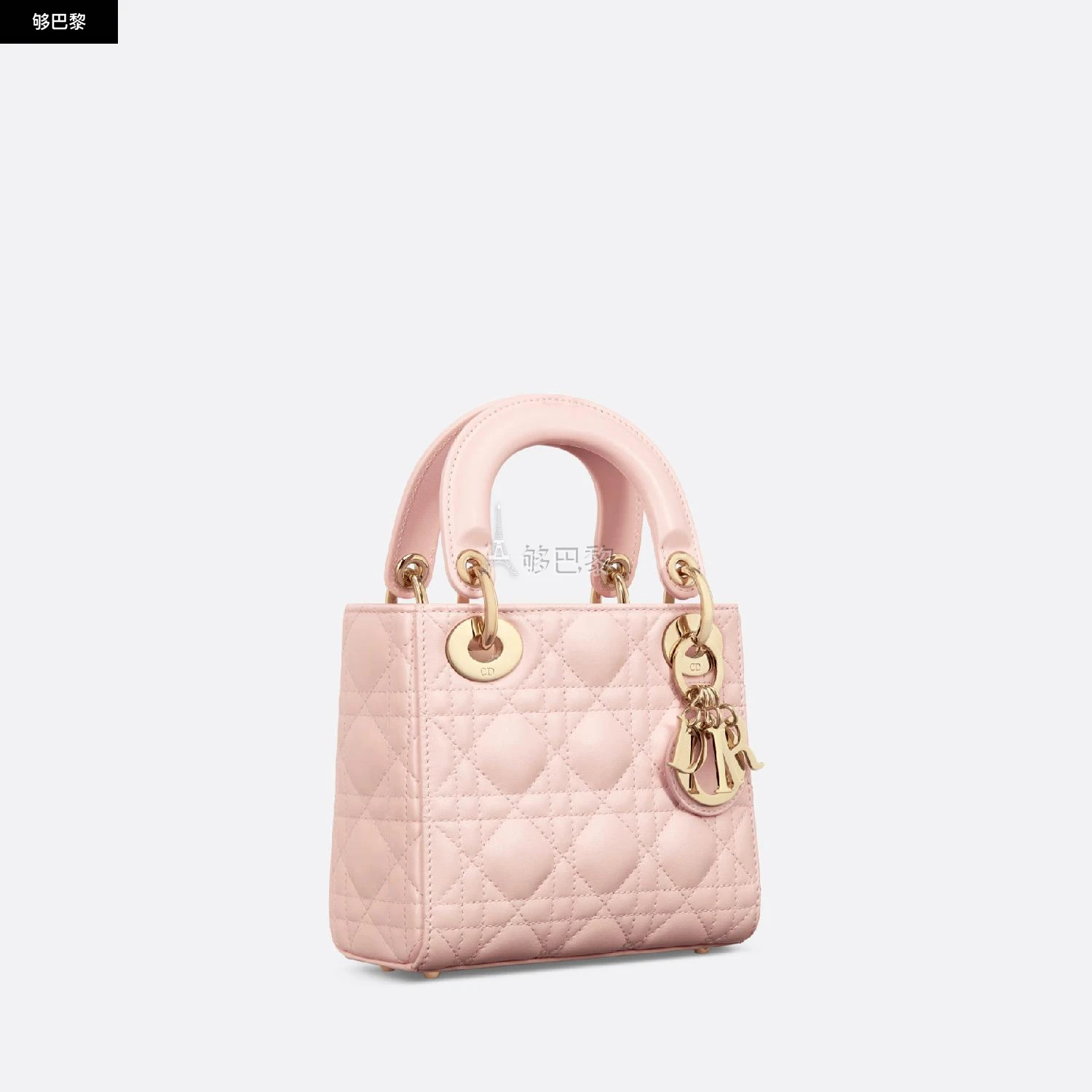 商品Dior|【预售】 迪奥 24秋冬 女士 手提包 迷你 Lady Dior 手袋 M0505ONGE_M413,价格¥40813,第6张图片详细描述
