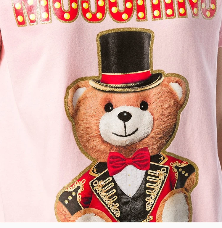 商品Moschino|Moschino 莫斯奇诺 女士短袖 EV0708-0540-3224,价格¥1474,第8张图片详细描述