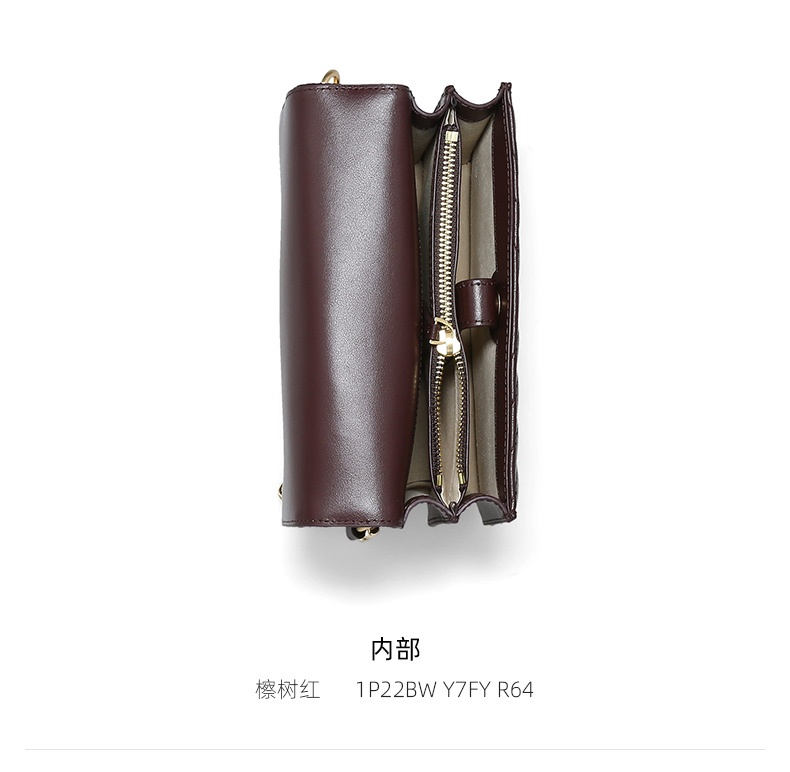 商品PINKO|品高21秋冬新款女士羊皮mini车缝线小香风飞鸟燕子包,价格¥1658,第12张图片详细描述