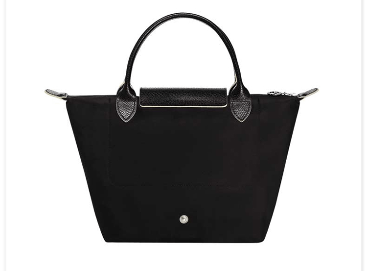 商品Longchamp|LONGCHAMP 珑骧   女士织物中号短柄女包手提包 黑色 L1623619001,价格¥797,第4张图片详细描述