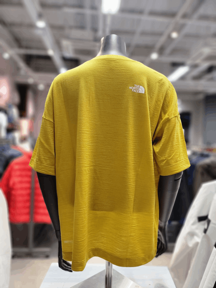 商品The North Face|【Brilliant|包邮包税】北面户外 女士 MERINO 毛 短袖 T恤 NI7UN39B MUS,价格¥333,第3张图片详细描述