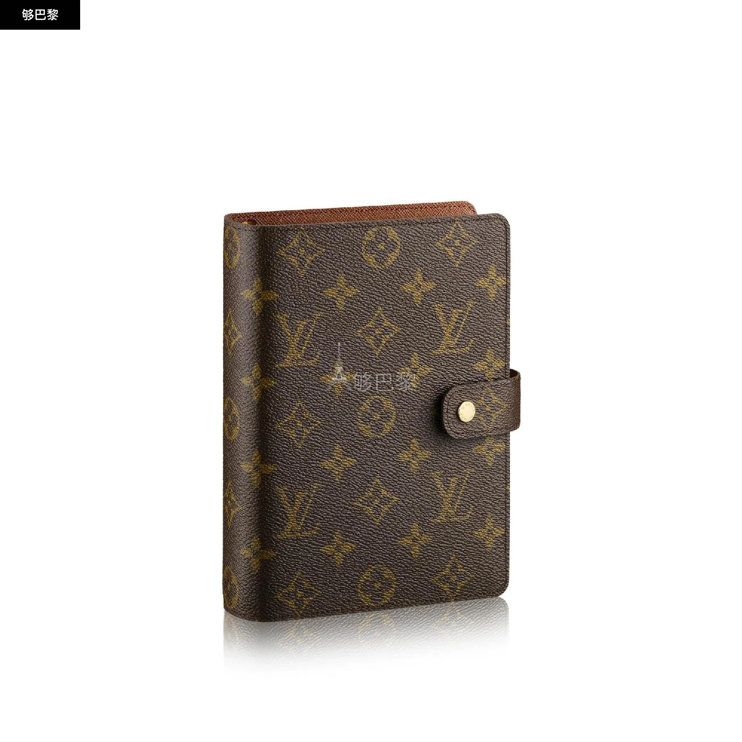 商品Louis Vuitton|【预售】 LV路易威登 24秋冬 女士 文具 中号活页记事本封面 R20105,价格¥6177,第3张图片详细描述