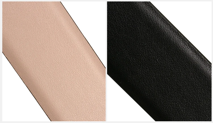 商品[国内直发] Salvatore Ferragamo|Salvatore Ferragamo 菲拉格慕 女士裸色牛皮十字纹金扣双面可调式GANCINI腰带 23-A564-18CALFNBIS【包装随机，部分无包装盒】,价格¥2024,第6张图片详细描述