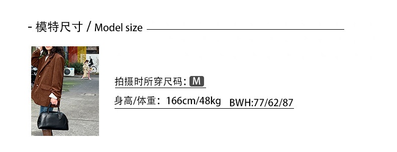 商品[国内直发] GLENVINTEN|格岚云顿秋季新款高级感气质廓形立领风衣女慵懒风日系极简oversize外套,价格¥447,第5张图片详细描述