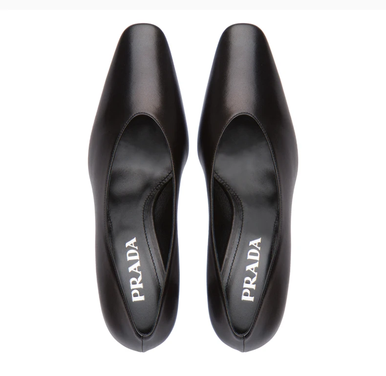 商品Prada|PRADA 黑色女士高跟鞋 1I409M-038-F0002,价格¥2459,第5张图片详细描述