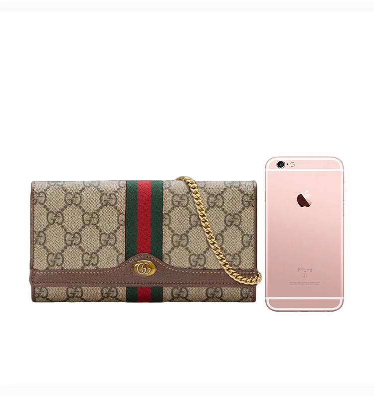 商品[国内直发] Gucci|GUCCI 卡其色女士单肩包 546592-96IWS-8745,价格¥7139,第3张图片详细描述
