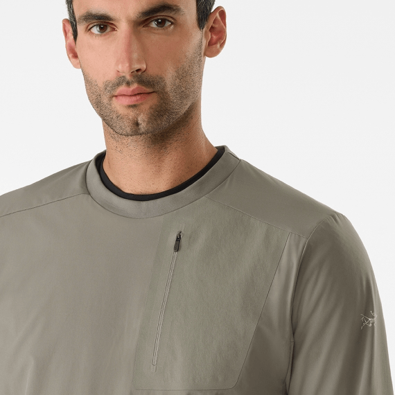 商品Arc'teryx|【Brilliant|包邮包税】始祖鸟 PROTON CREW NECK PULLOVER[FW22] Proton 圆领套头衫男 ATMFMX6675,价格¥2082,第9张图片详细描述