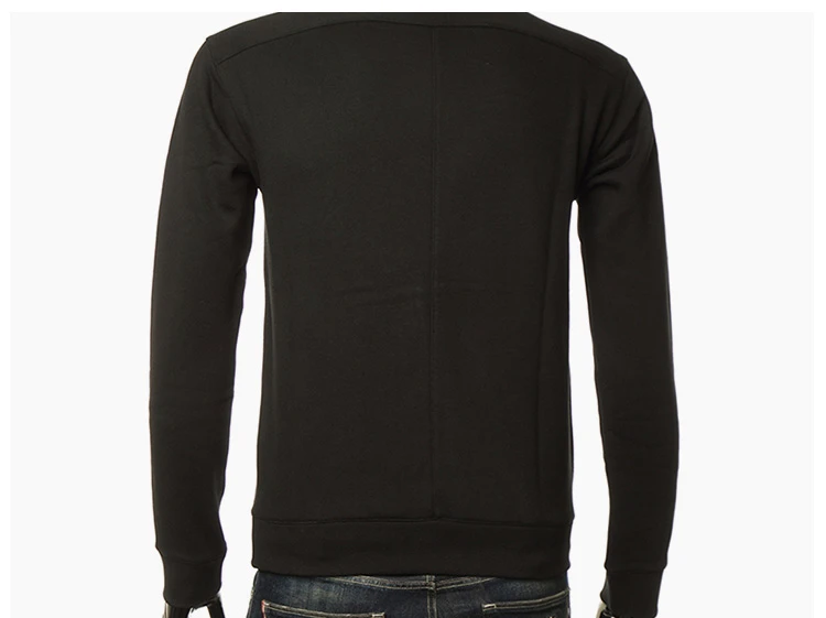 商品[国内直发] Emporio Armani|Emporio Armani 安普里奥 阿玛尼 男士黑色纯棉套头上衣 6Y1MB1-1JBHZ-0999,价格¥759,第7张图片详细描述
