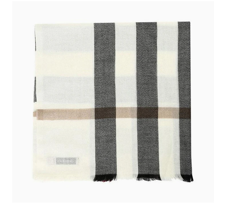 商品Burberry|BURBERRY 拼色男士围巾 3902672,价格¥3744,第4张图片详细描述