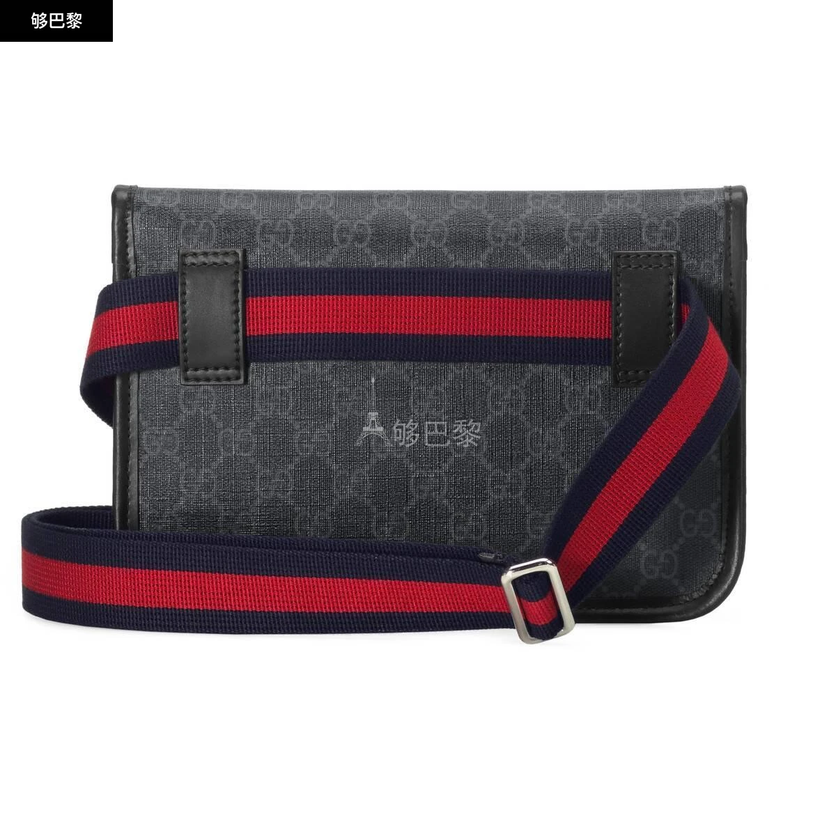 商品Gucci|【预售】 古驰 25春夏 男士 腰包 GG Supreme帆布腰包 598113 K5RLN 1095 ,价格¥8065,第5张图片详细描述
