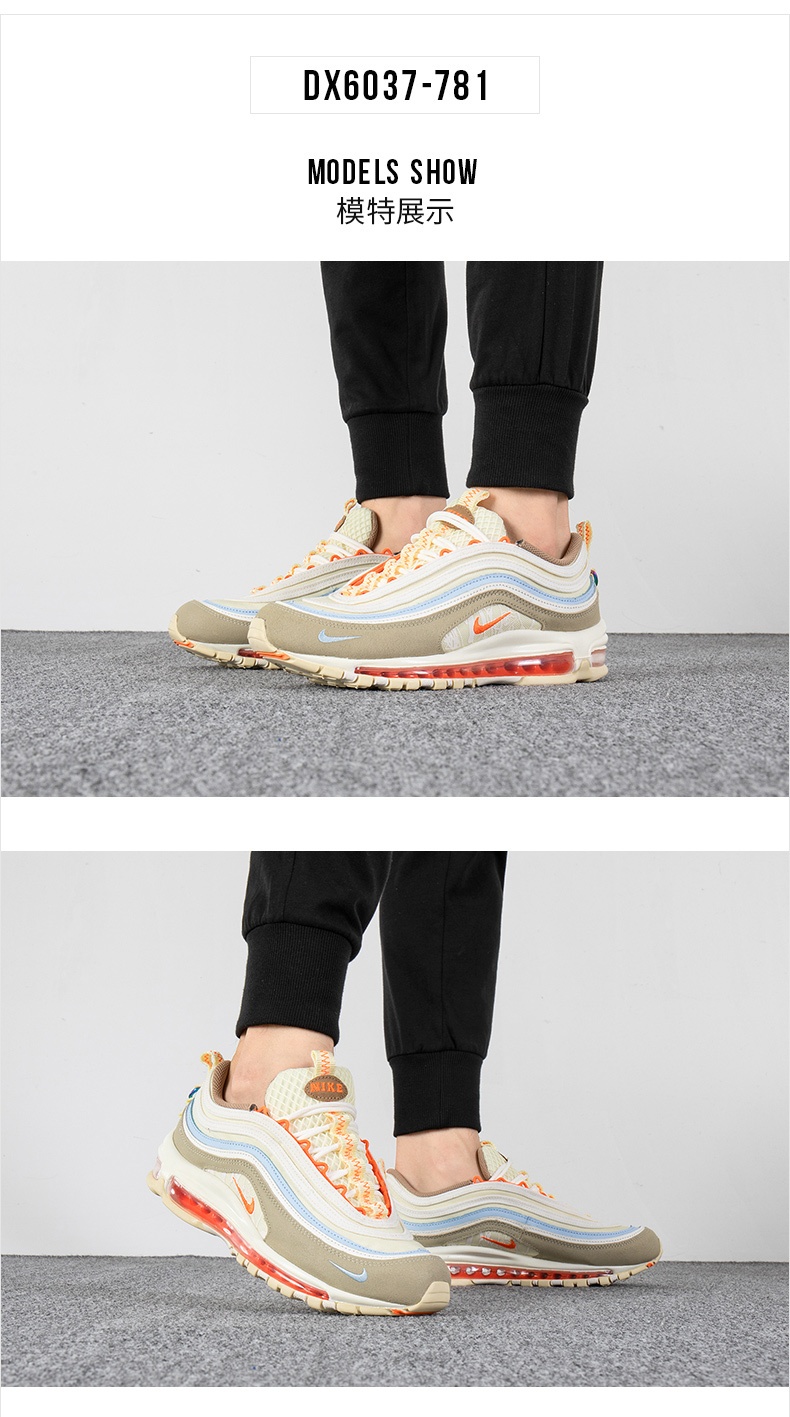 商品[国内直发] NIKE|AIR MAX 97 GCEL男子全掌气垫跑步鞋,价格¥1039,第1张图片详细描述