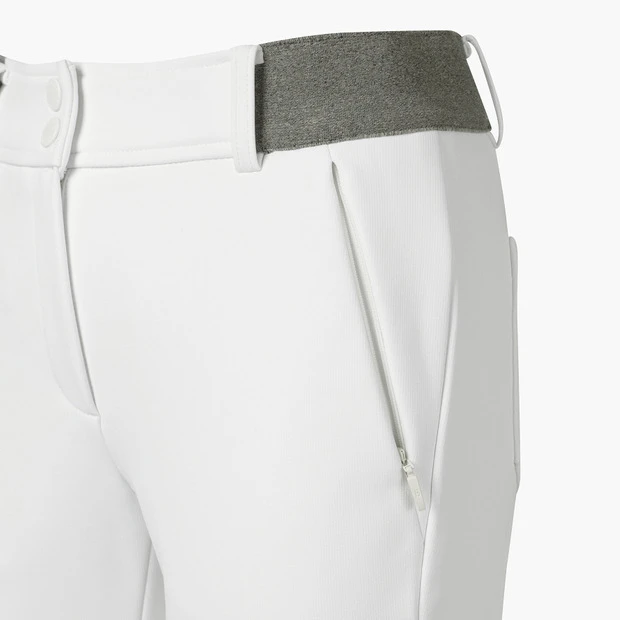 商品【预售商品15天发货】 DESCENTE|高尔夫女性米色粘合喇叭裤展现优雅气质 DO42WFPTO8-IVYG,价格¥1091,第15张图片详细描述