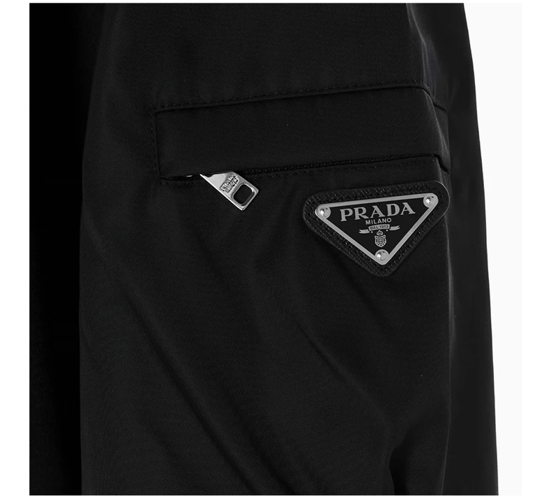 商品[国内直发] Prada|PRADA 黑色女士卫衣/帽衫 135698-1YYA-F0806,价格¥4762,第6张图片详细描述