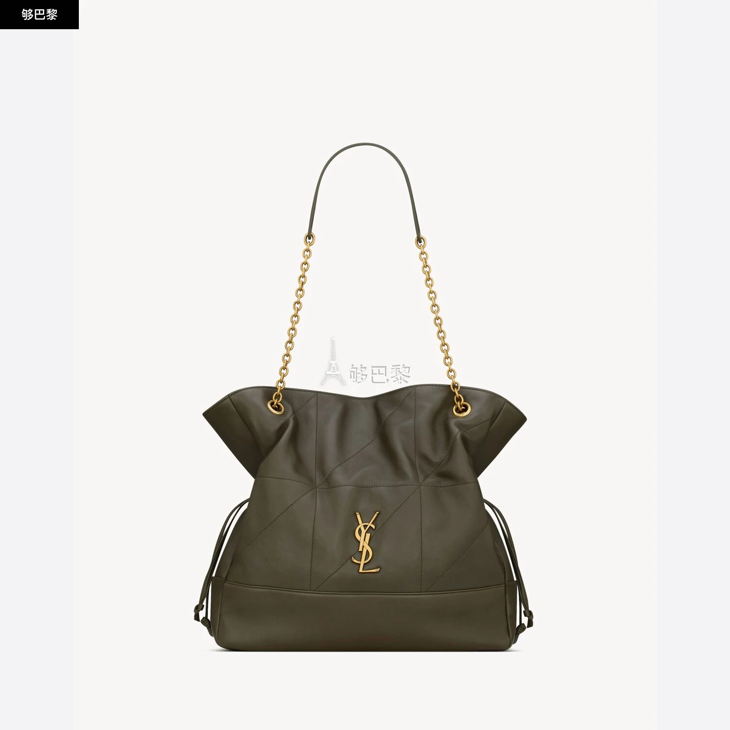 商品Yves Saint Laurent|【预售】 YSL圣罗兰 24秋冬 女士 单肩包 JAMIE 羊皮革托特包 809824AAB323212,价格¥28440,第2张图片详细描述