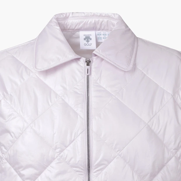 商品【预售商品15天发货】 DESCENTE|GOLF女性短袖绗缝羽绒外套轻便时尚 DO42WFDJO5-LICG,价格¥1596,第21张图片详细描述