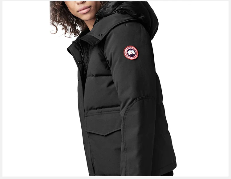 商品Canada Goose|Canada Goose 加拿大鹅 女士鸭绒黑色短款羽绒服 5805L-BLACK,价格¥5337,第6张图片详细描述