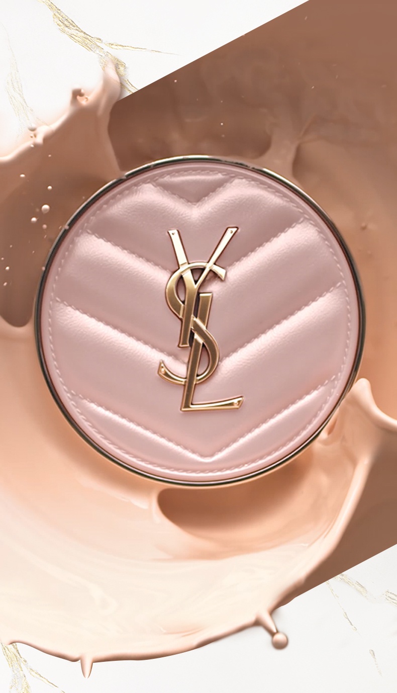 商品Yves Saint Laurent|YSL圣罗兰春季新品粉皮革气垫12g,价格¥689,第6张图片详细描述