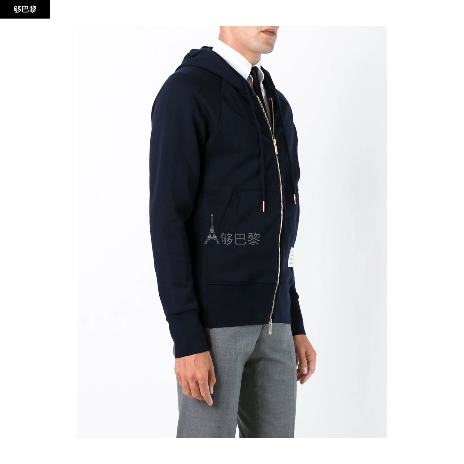 商品Thom Browne|【特惠5.5折】【预售】 2023秋冬 男士 卫衣 卫衣 2259816  MJT022H00535093461 ,价格¥5096,第5张图片详细描述