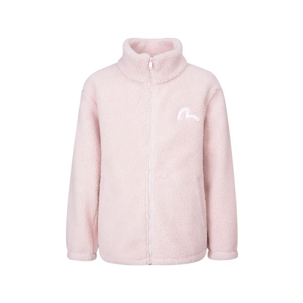 商品Evisu|【享贝家】（预售款一周后发货）Evisu惠美寿福神22新款绒夹克棉服男女同款黑色/灰色/粉色/黄色/白色 EU5UTS941,价格¥533,第12张图片详细描述