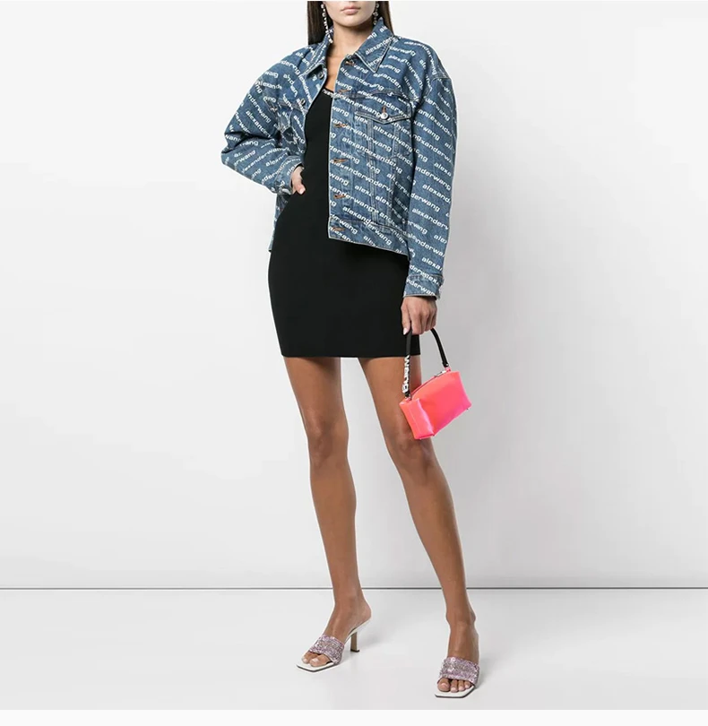 商品Alexander Wang|ALEXANDER WANG 印花女士外套 4DC3212006-460,价格¥3331,第8张图片详细描述