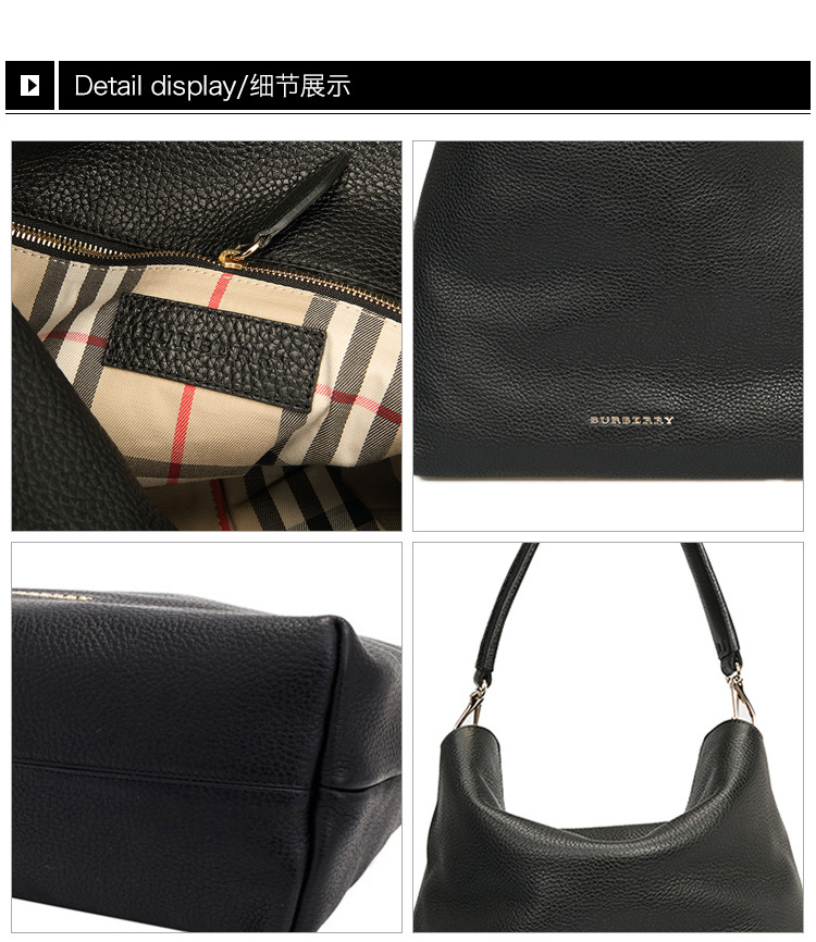 商品Burberry|Burberry 博柏利 女包黑色手提包 3939069,价格¥5057,第28张图片详细描述