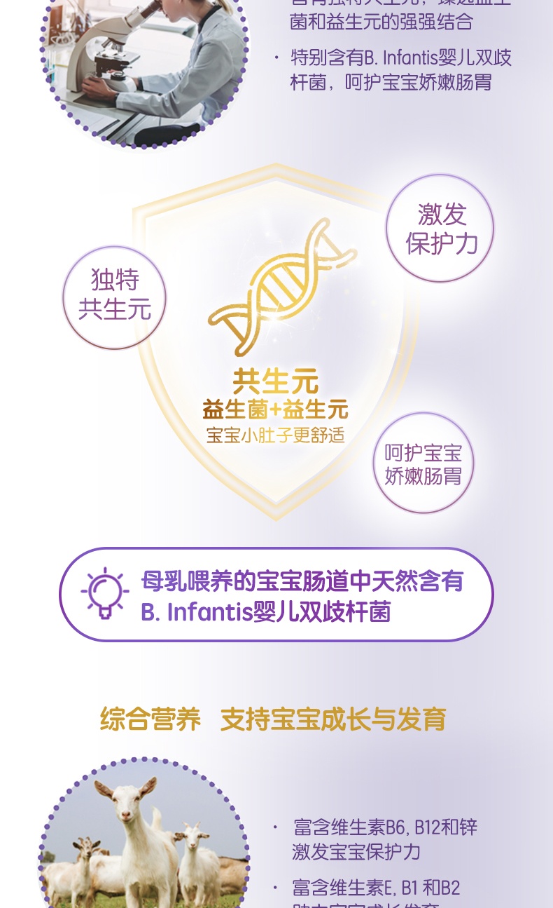 商品Biostime|澳版Biostime合生元 婴幼儿羊奶粉 2段 800g/罐（澳洲直邮发货）,价格¥480,第3张图片详细描述