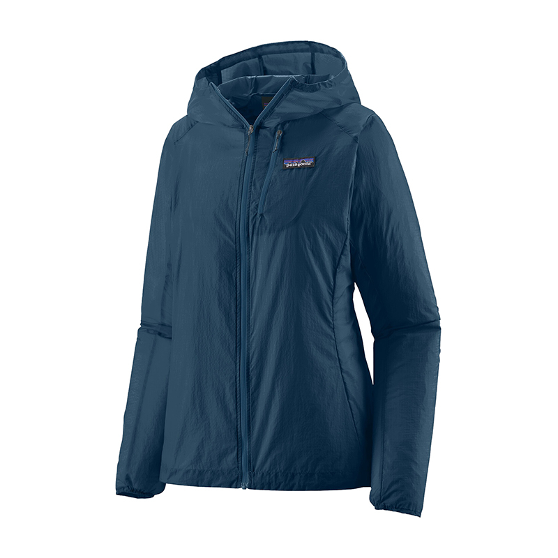 商品Patagonia|巴塔哥尼亚 23年新款 Houdini系列 女士蓝色尼龙连帽夹克,价格¥1282,第2张图片详细描述