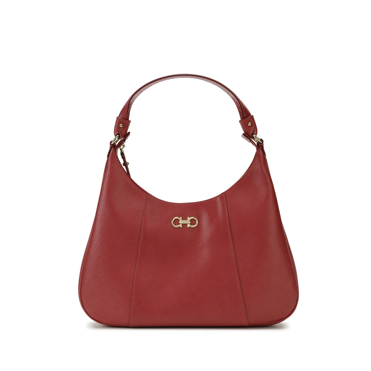 商品Salvatore Ferragamo|SALVATORE FERRAGAMO 女士红色经典手提包 21-E379-583751,价格¥3959,第1张图片详细描述