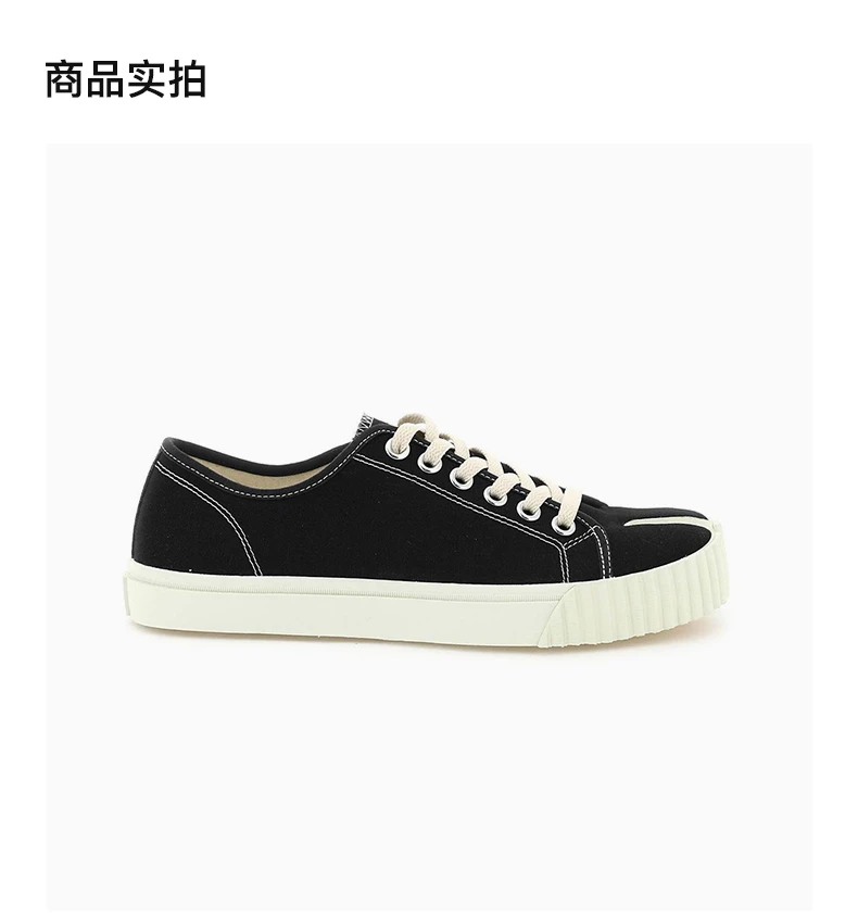 商品MAISON MARGIELA|MAISON MARGIELA 黑色女士帆布鞋 S38WS0185-P4291H-0958,价格¥3915,第4张图片详细描述