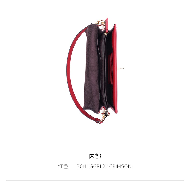商品Michael Kors|迈克高仕专柜小号女士牛皮革单肩斜挎包,价格¥1866,第11张图片详细描述