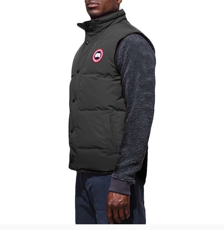 商品[国内直发] Canada Goose|Canada Goose 加拿大鹅 石墨色男士羽绒马甲 4151M-Graphite,�价格¥5561,第6张图片详细描述