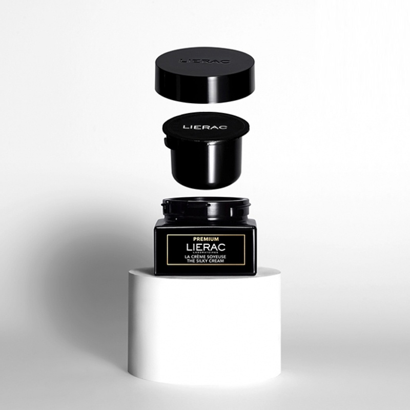 商品Lierac|丽蕾克黑金逆龄修护面霜50ml 清爽版 正常混合肤质 正装/补充装,价格¥522,第5张图片详细描述