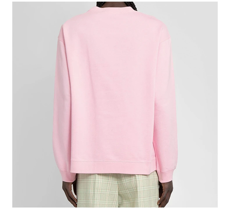 商品[国内直发] Gucci|GUCCI 女士粉色棉质圆领卫衣 681217-XJDV1-5904,价格¥6555,第8张图片详细描述