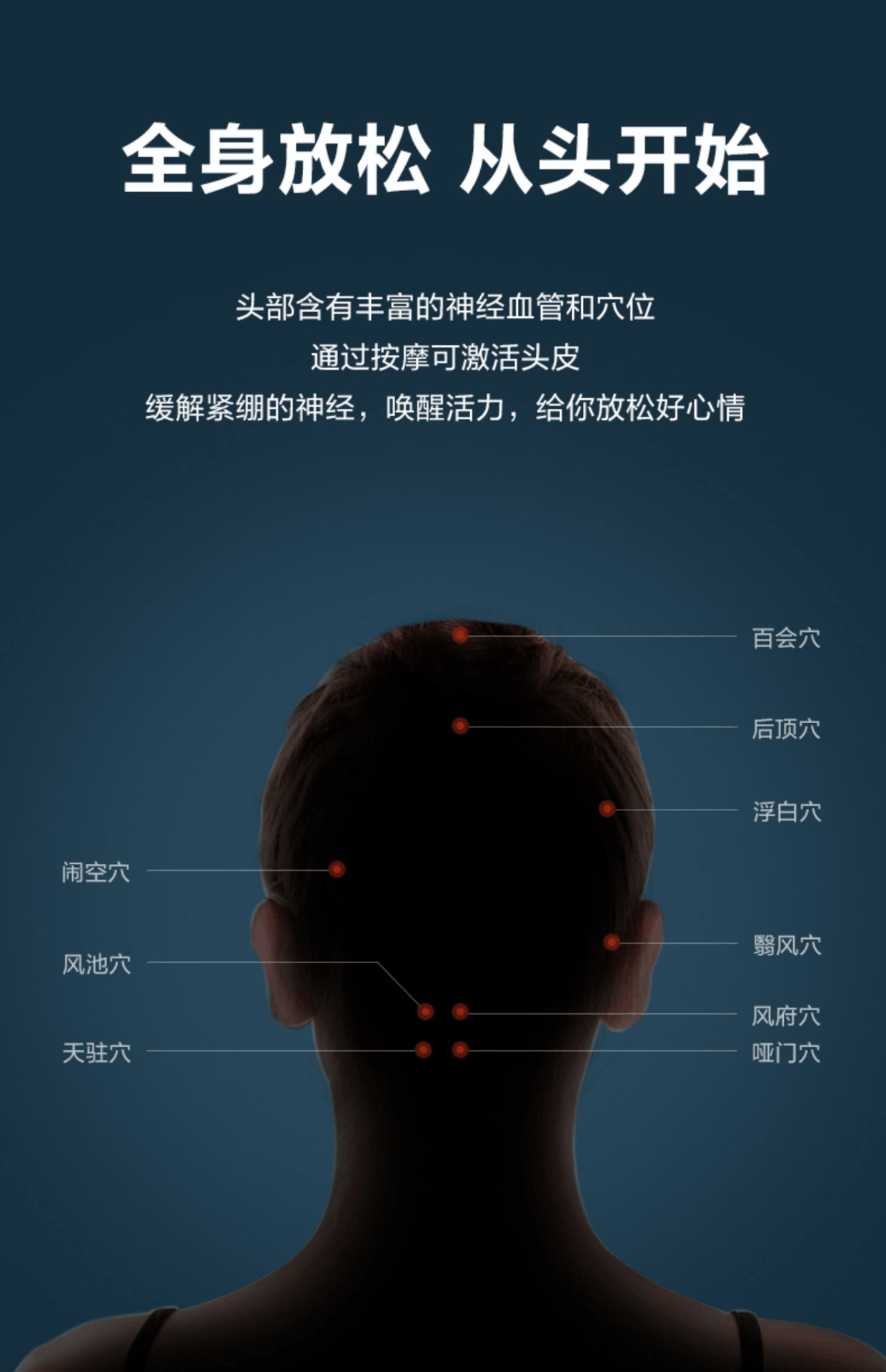 商品[国内直发] SKG|头部按摩器BC3头部颈椎头疼头皮按摩仪按摩爪洗头神器,价格¥365,第11张图片详细描述